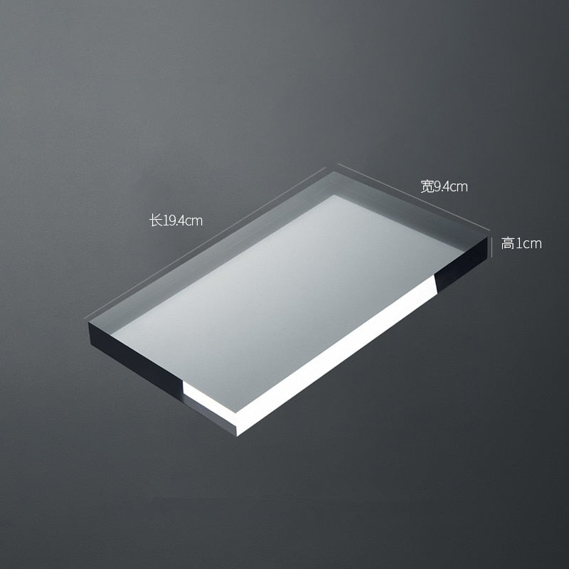 Acrylic Transparent Geometry Photography Props Scene Round Cylindrical Spherical Square Cosmetic Jewelry Props - Azbrowse