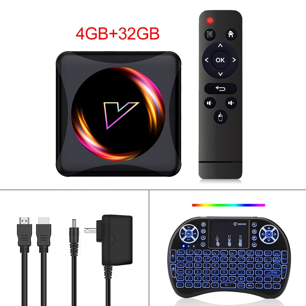 VONTAR Z5 Smart TV Box Android 11 Android 10 4G 64GB 32GB RK3318 1080p 4K BT Media player TVBOX Set Top Box 2GB16GB - Azbrowse