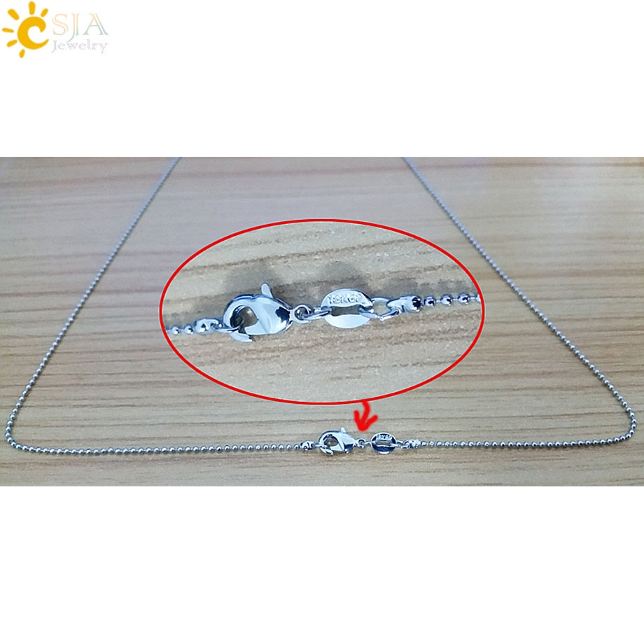 CSJA Real Raw Pink Purple Gem Crystals Necklace Hexagonal Bullet Reiki Chakra Natural Stone Necklace Pendant Women Jewelry E056 - Azbrowse