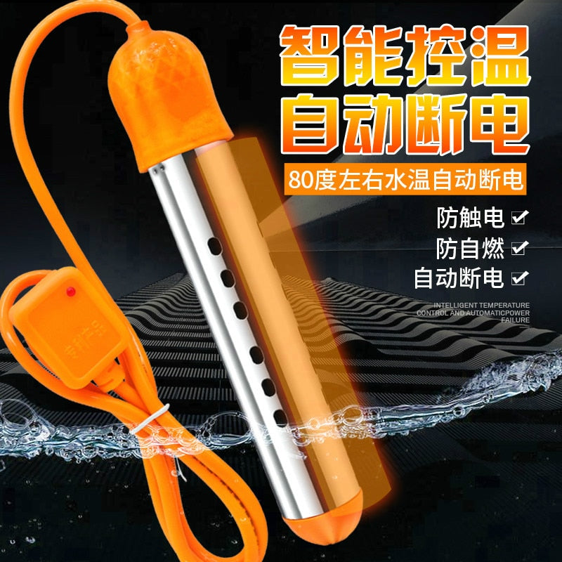 22%,2500/3000W Automatic power-off Mini Electric Water Heater Fast Heating Boiling Bath Water Tool Heating Hot Water Machine