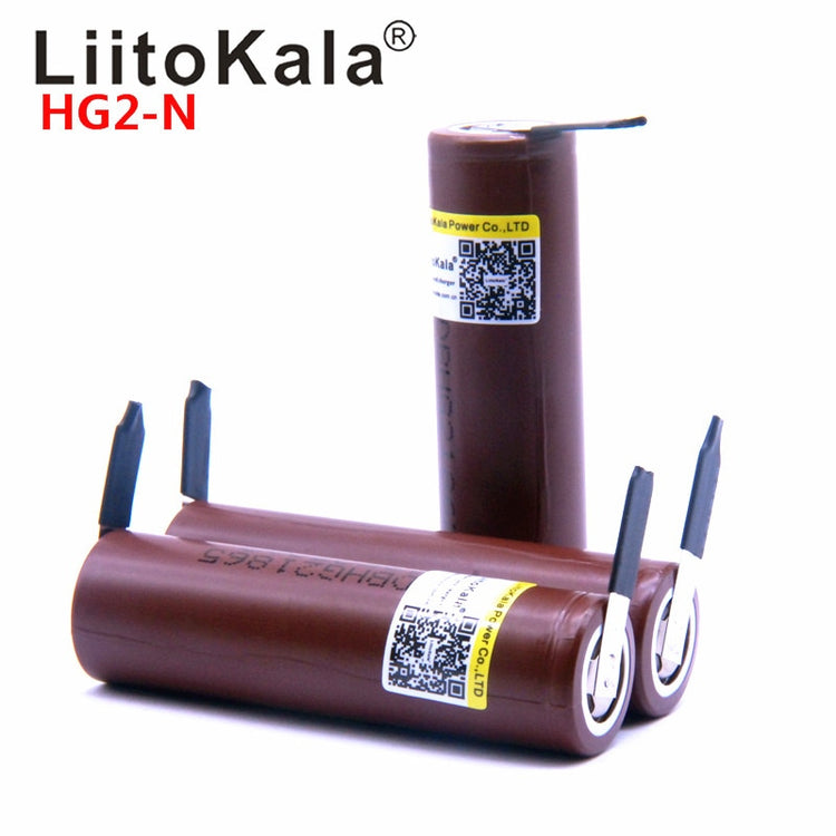 Hot LiitoKala HG2 18650 3000mah High power discharge Rechargeable battery power high discharge,30A large current+DIY nicke - Azbrowse