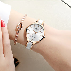 NIBOSI Women Wrist Watch Ceramic Bracelet Watches Ladies Creative Watch For Women Female Clock Relogio Feminino Montre Femme - Azbrowse