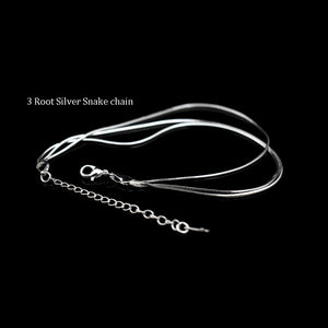 Hot Sale Sexy Beach Multilayer Snake Bones Anklets Foot Chain 925 Sterling Silver Foot Anklet Bracelet For Fashion Women Jewelry - Azbrowse