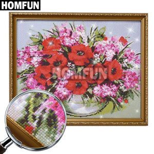HOMFUN Full Square/Round Drill 5D DIY Diamond Painting "Religious Buddha" 3D Diamond Embroidery Cross Stitch Home Decor A18554 - Azbrowse