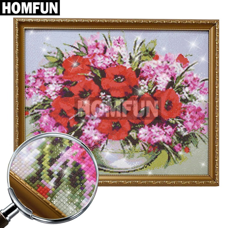 HOMFUN Full Square/Round Drill 5D DIY Diamond Painting "Religious Buddha" 3D Diamond Embroidery Cross Stitch Home Decor A18554 - Azbrowse