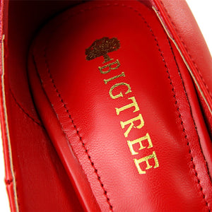 Fashion Sweet Bowknot Slip-on Women Shoes Soft Leather Shallow Pointed Office Shoes Women Pumps Autumn Fashion High Heels Shoes - Azbrowse