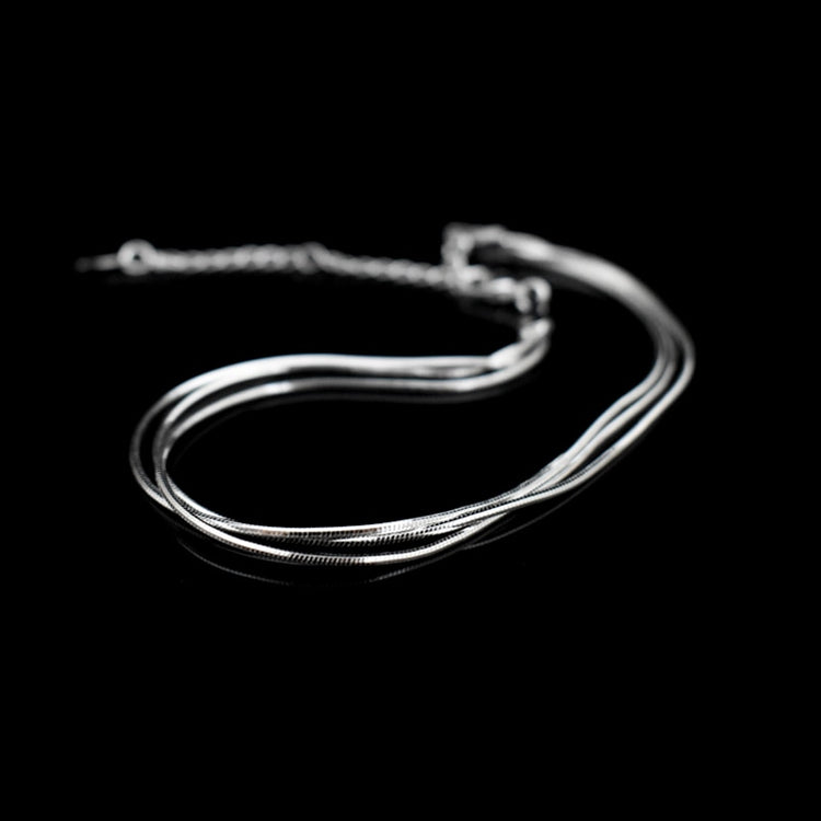 Hot Sale Sexy Beach Multilayer Snake Bones Anklets Foot Chain 925 Sterling Silver Foot Anklet Bracelet For Fashion Women Jewelry - Azbrowse