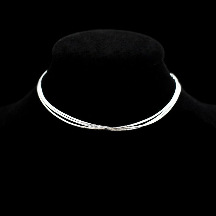 Hot Sale Sexy Beach Multilayer Snake Bones Anklets Foot Chain 925 Sterling Silver Foot Anklet Bracelet For Fashion Women Jewelry - Azbrowse