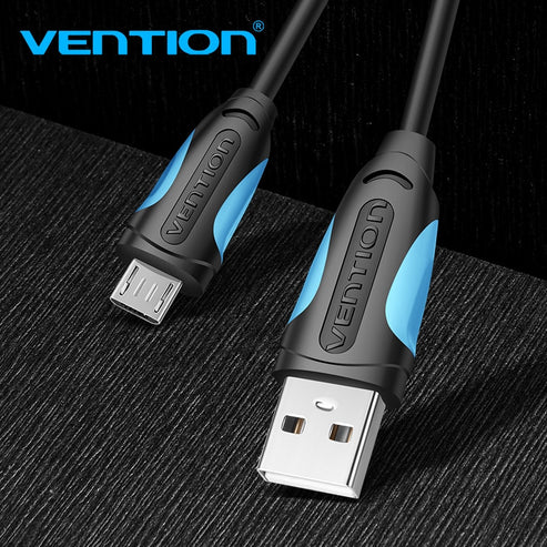Vention Micro USB Cable Fast Charging Wire for Android Mobile Phone Data Sync Charger Cable 3M 2M 1M For Samsung HTC Xiaomi Sony - Azbrowse