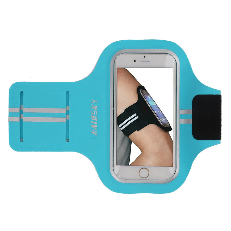 HAISSKY  Universal Sports Running Armband Case For iPhone X XS 6s 7 8 5 5s SE Arm Band On Hnad Case For Samsung Xiaomi Huawei - Azbrowse
