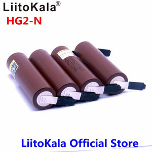 Hot LiitoKala HG2 18650 3000mah High power discharge Rechargeable battery power high discharge,30A large current+DIY nicke - Azbrowse