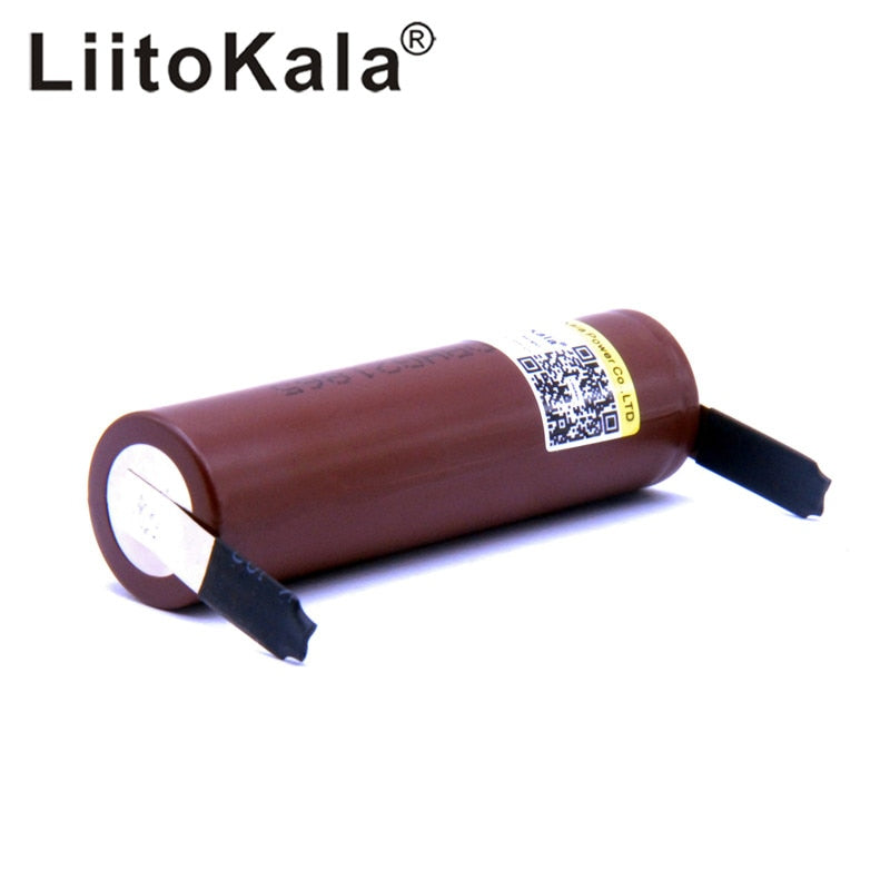Hot LiitoKala HG2 18650 3000mah High power discharge Rechargeable battery power high discharge,30A large current+DIY nicke - Azbrowse