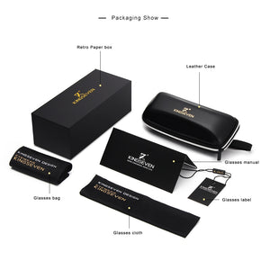 Genuine KINGSEVEN Women's Glasses Luxury Brand Design Sunglasses Gradient Polarized Lens Sun glasses Butterfly Oculos Feminino - Azbrowse