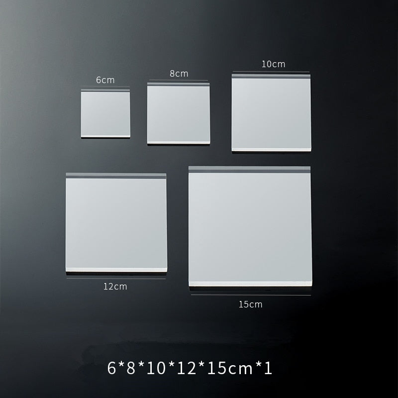 Acrylic Transparent Geometry Photography Props Scene Round Cylindrical Spherical Square Cosmetic Jewelry Props - Azbrowse