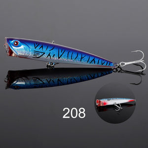 NOEBY Topwater Popper Fishing Lures 140mm 40g Saltwater Artificial Hard Baits for Sea Fishing Lure - Azbrowse