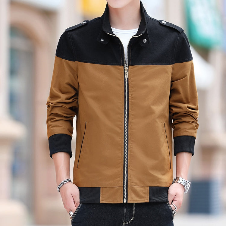 CHAIFENKO Fashion Men Bomber Jacket Casual Thin Slim Baseball Jackets Men Streetwear Hip Hop Windbreaker Zipper Jacket Coat Male - Azbrowse