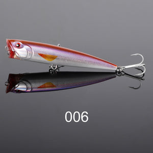 NOEBY Topwater Popper Fishing Lures 140mm 40g Saltwater Artificial Hard Baits for Sea Fishing Lure - Azbrowse