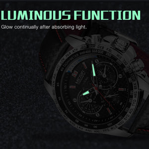 MEGIR Mens Watches Top Brand Luxury Quartz Watch Men Fashion Luminous Army Waterproof Men Wrist Watch  Relogio Masculino 1010G - Azbrowse
