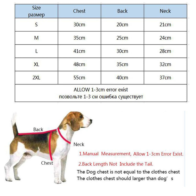 Cotton Pet Clothes Bear Pattern Dog Pajamas Jumpsuit 4 Legs Coat O-neck Tshirt Sweatshirt Pajamas Overalls Puppy Cat Tracksuits - Azbrowse