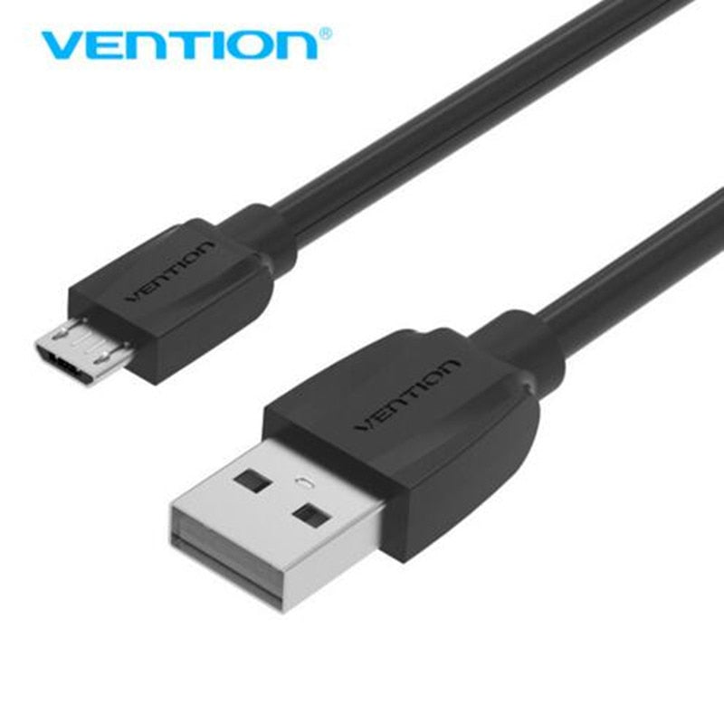 Vention Micro USB Cable Fast Charging Wire for Android Mobile Phone Data Sync Charger Cable 3M 2M 1M For Samsung HTC Xiaomi Sony - Azbrowse
