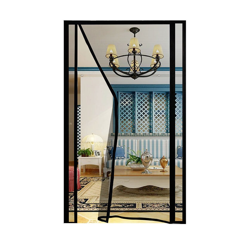 Summer Magnetic Curtains Screen Mesh On The Door Mosquito Net Anti Fly Insect Door Mesh Automatic Closing Size Can Be Customized - Azbrowse