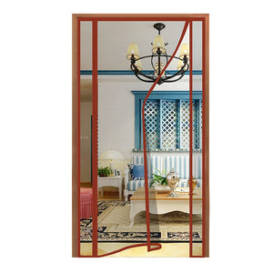 Summer Magnetic Curtains Screen Mesh On The Door Mosquito Net Anti Fly Insect Door Mesh Automatic Closing Size Can Be Customized - Azbrowse