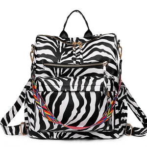 Retro Large Backpack Women PU Leather Rucksack Women's Knapsack Travel Backpacks Shoulder School Bags Mochila Back Pack XA96H - Azbrowse