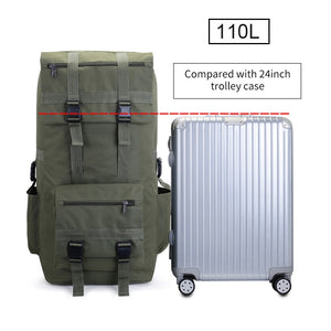 110L Large Capacity Backpack Military Tactics Molle Army Bag Men Backpack Rucksack for Hike Travel Backpacks - Azbrowse