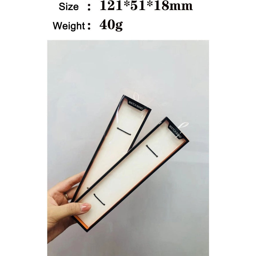 Simple Portable Strap Box Case for Apple Watch Band Paper Pack Box 38/40/42/44MM for Series Leather Silicone Nylon Milanese Band - Azbrowse