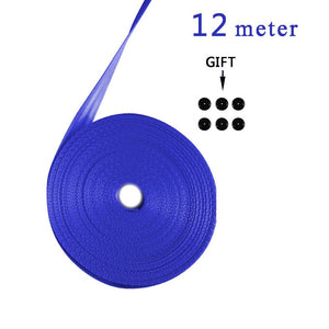 Blue 3M-30M car modified seat belt webbing 3C standard certified child safety belt car accessories - Azbrowse