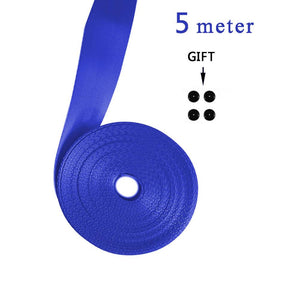 Blue 3M-30M car modified seat belt webbing 3C standard certified child safety belt car accessories - Azbrowse