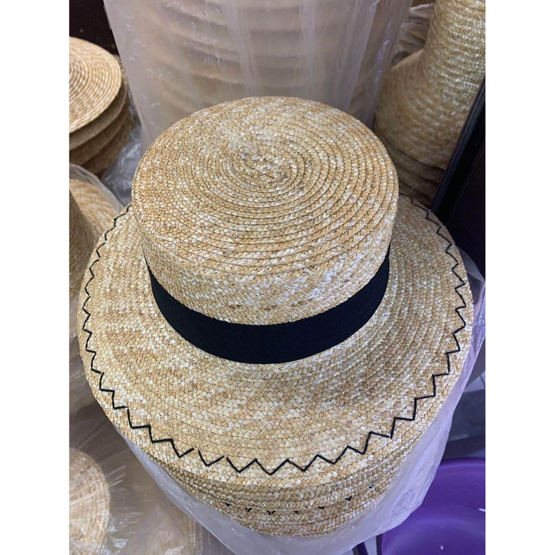 2020 Summer Women Wide Brim Straw Hat Fashion Chapeau Paille Lady Sun Hats Boater Wheat Panama Beach Hats Chapeu Feminino Caps - Azbrowse