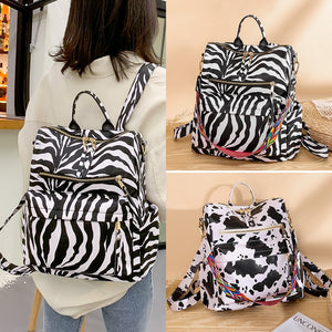 Retro Large Backpack Women PU Leather Rucksack Women's Knapsack Travel Backpacks Shoulder School Bags Mochila Back Pack XA96H - Azbrowse
