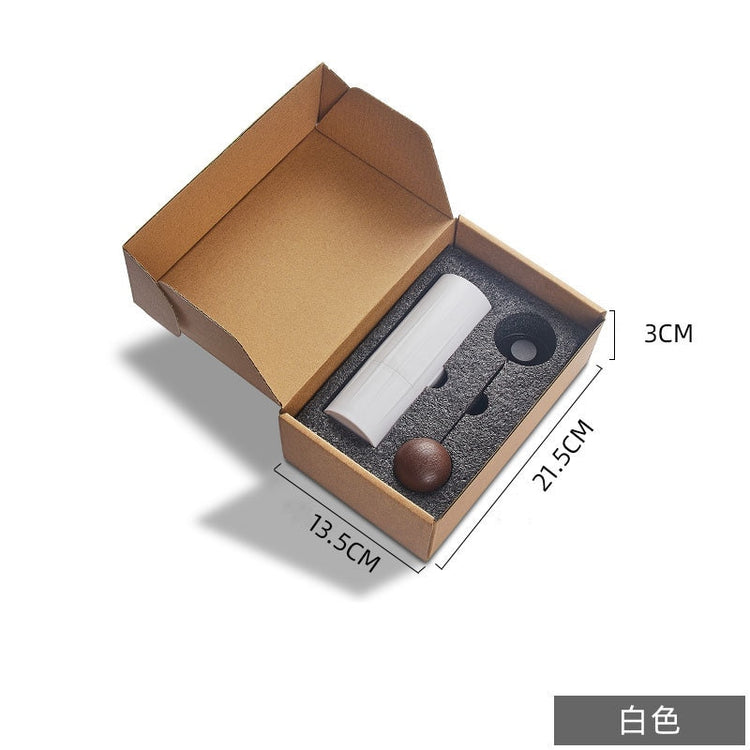 Home Hand Coffee Grinder ABS Grinder American Retro Stainless Steel Coffee Appliance Gift Set Kitchen Tool Coffee Accessories - Azbrowse