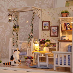CuteBee Miniatur Furniture for Dolls House Accessories Mini House Toy Hous DIY Dollhouse Kit Gift for Girls Friend Children - Azbrowse