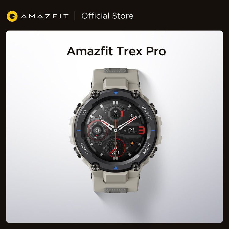 New Amazfit T-Rex Trex Pro T Rex GPS Outdoor Smartwatch Waterproof 18-day Battery Life 390mAh Smart Watch For Android iOS Phone - Azbrowse