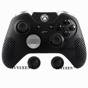 IVYUEEN Anti-Slip Silicone Protective Case Skin for Microsoft Xbox One Elite Controller Cover Thumb Stick Grips Joystick Caps - Azbrowse