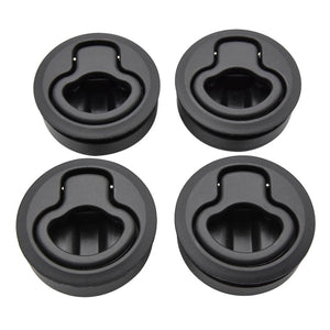 1pcs/2pcs/4pcs/10pcs Round Flush Pull Slam Latch for RV Boat Marine Deck Hatches Lift Pull Handle Non Key Marine Deck Locker - Azbrowse