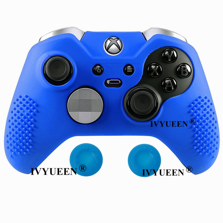 IVYUEEN Anti-Slip Silicone Protective Case Skin for Microsoft Xbox One Elite Controller Cover Thumb Stick Grips Joystick Caps - Azbrowse