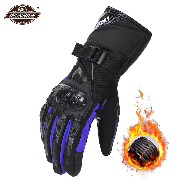 Winter Motorcycle Gloves Waterproof Moto Motocross Gloves Windproof Moto Gloves Touch Screen Motorbike Riding Guantes - Azbrowse