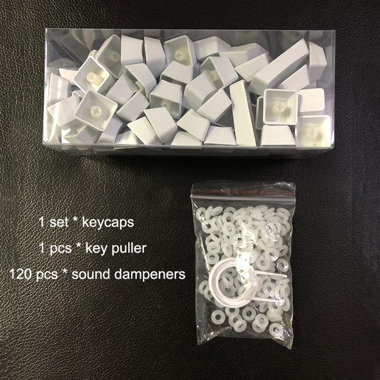 French Keycaps For Mechanical Keyboard Compatible With MX Switches Double Shot Support Led Lighting FrançAis Keycaps AZERTY - Azbrowse