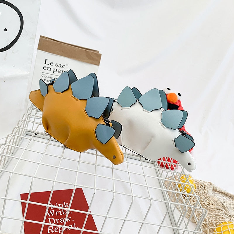 Dinosaur Style Women's Shoulder Bag Purses and Handbags Small Crossbody Bag for Women Casual  Animal Clutch Bag Pu Leather - Azbrowse