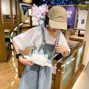 Dinosaur Style Women's Shoulder Bag Purses and Handbags Small Crossbody Bag for Women Casual  Animal Clutch Bag Pu Leather - Azbrowse