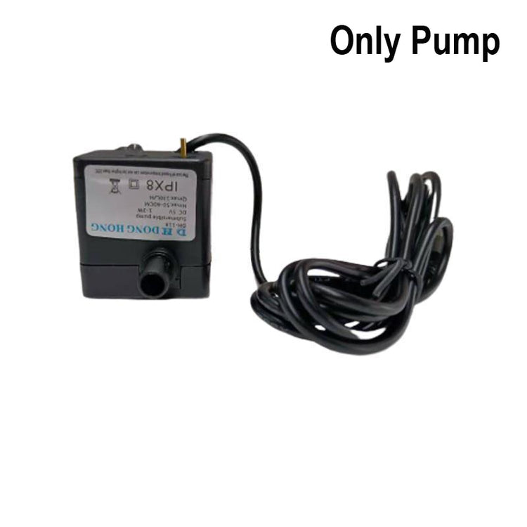 Pet Water Fountain Automatic Power-off When Lack of Water Bird Water Dispenser Dog Drinking Fountain With LED Light water level - Azbrowse