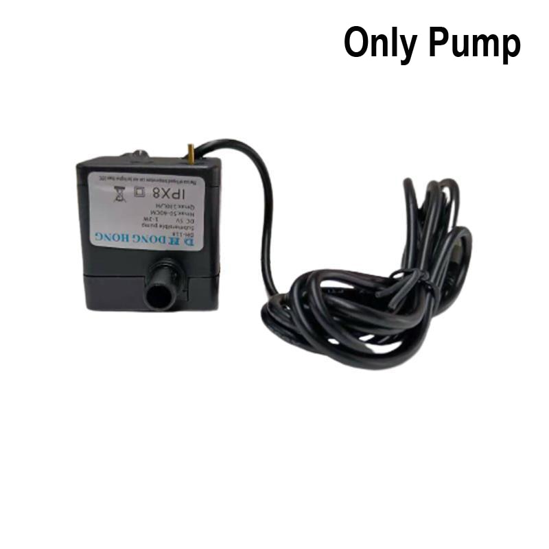 Pet Water Fountain Automatic Power-off When Lack of Water Bird Water Dispenser Dog Drinking Fountain With LED Light water level - Azbrowse