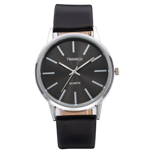 Luxury Women Watches 2023 New Stylish Silver Minimalist Business Ladies Quartz Watch Breathable Leather Steel Clock Reloj Mujer - Azbrowse