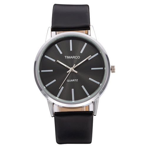 Luxury Women Watches 2023 New Stylish Silver Minimalist Business Ladies Quartz Watch Breathable Leather Steel Clock Reloj Mujer - Azbrowse