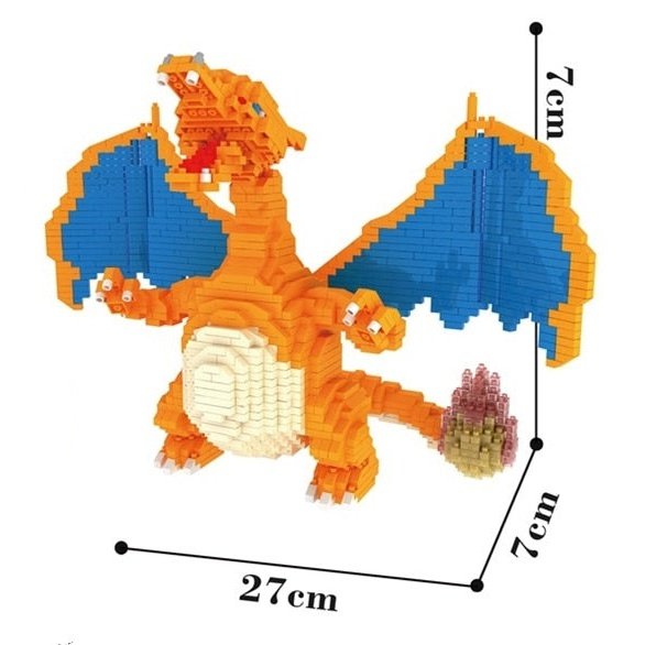 Pokemon Building Blocks Compatible Cartoon Poke Anime Ball Pikachued Diamond Mini Bricks Toy Game