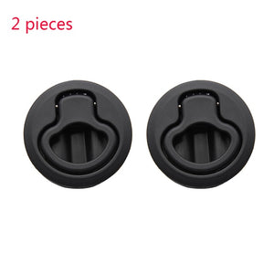 1pcs/2pcs/4pcs/10pcs Round Flush Pull Slam Latch for RV Boat Marine Deck Hatches Lift Pull Handle Non Key Marine Deck Locker - Azbrowse