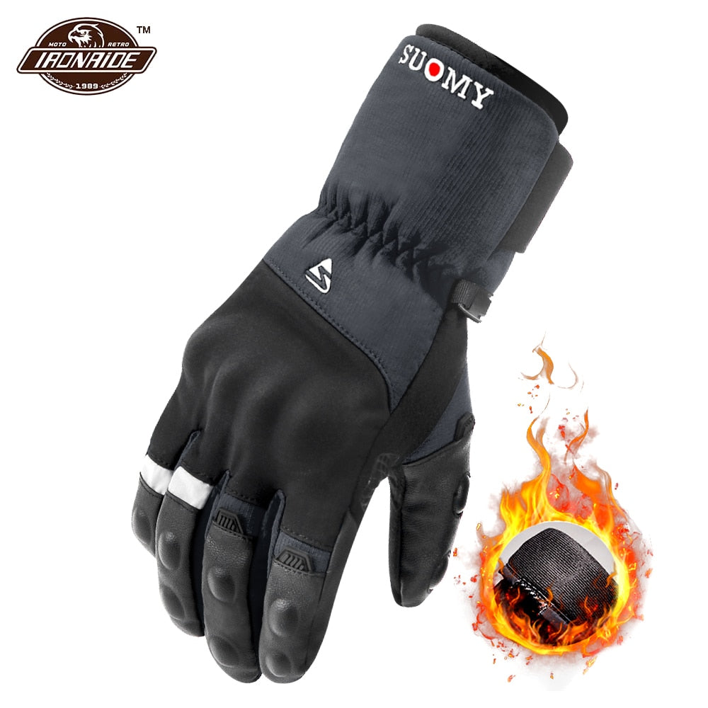 Winter Motorcycle Gloves Waterproof Moto Motocross Gloves Windproof Moto Gloves Touch Screen Motorbike Riding Guantes - Azbrowse